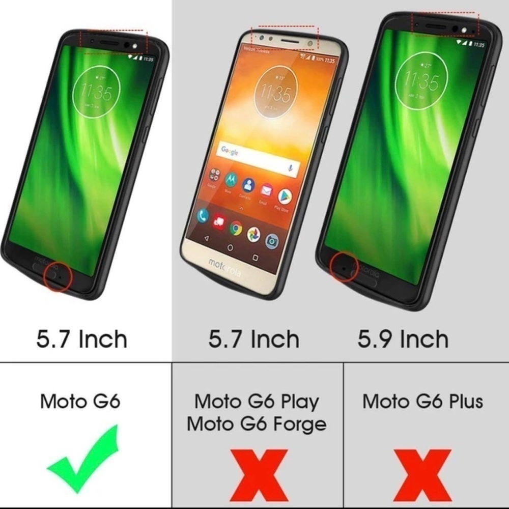 NEWDERY Slim Power Case for MOTO G6 Power Bank Hard to Find - Picture 11 of 16